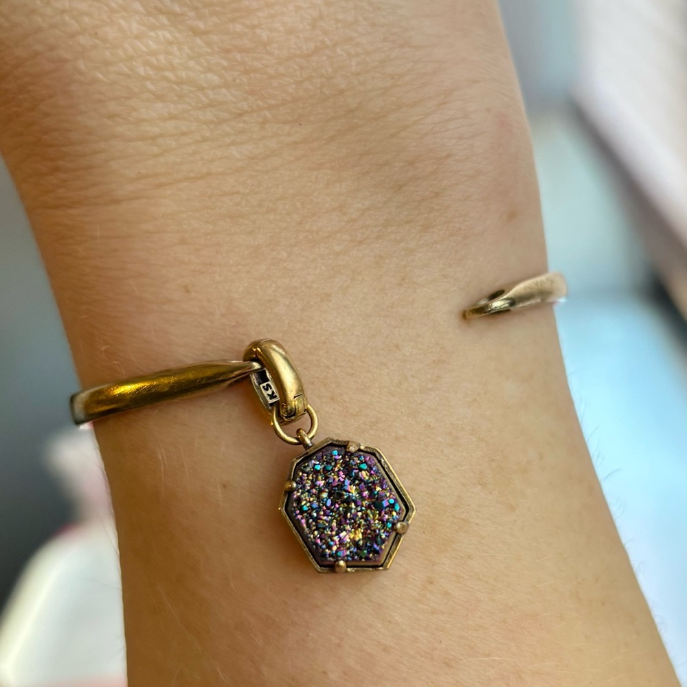 Kendra Scott Pinch Cuff Charm Bracelet - Picture 5 of 5